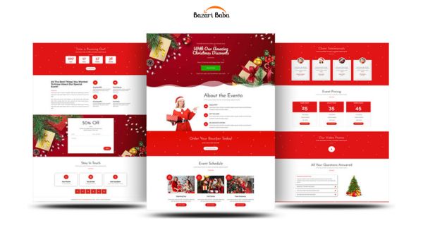 Christmas Divi Layout