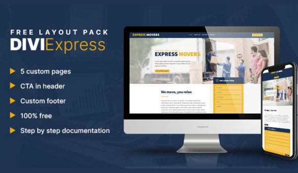 Express Movers Divi Layout Pack