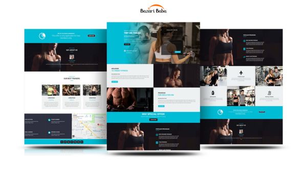 Fitness Gym Divi Layout