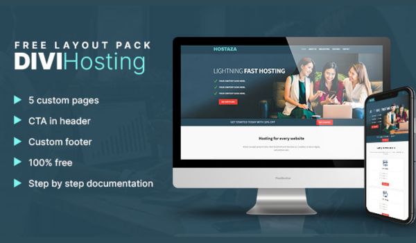 Hostaza Divi Layout Pack